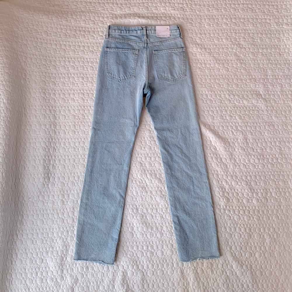 Gianni Bini High Rise Riley Straight Leg Jeans Size 25 - Picture 2 of 7